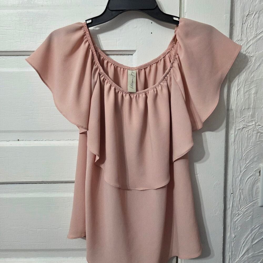 Allison Joy Woman's Sleeveless silky Blouse size S